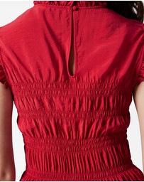 & Other Stories - Smocked Frill Top