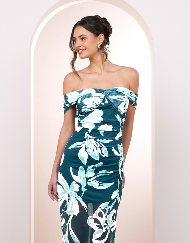 Pilgrim - Sian Off Shoulder Maxi Dress