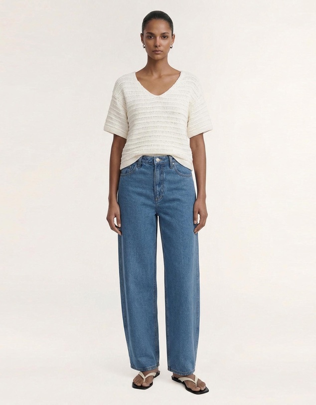 Staple the Label - Mae Barrel Leg Jeans