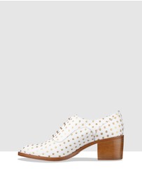 Habbot - Froth Lace-up Heels