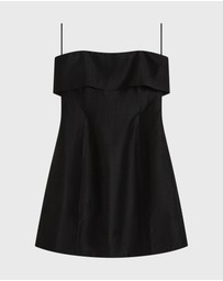 BONDI BORN - Bormio Bandeau Mini Dress