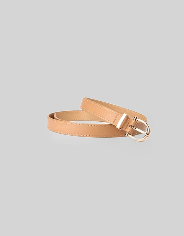 KAJA Clothing - Needle Buckle Belt - Khaki