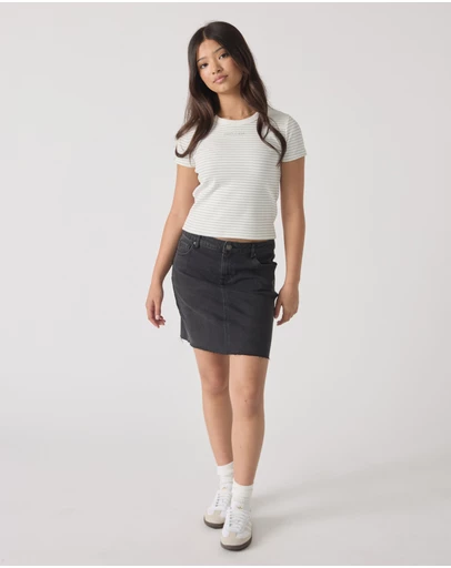 Decjuba Kids - Harper Cropped T-Shirt - Teens