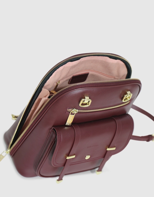 Belle & Bloom - 5th Ave Leather Backpack
