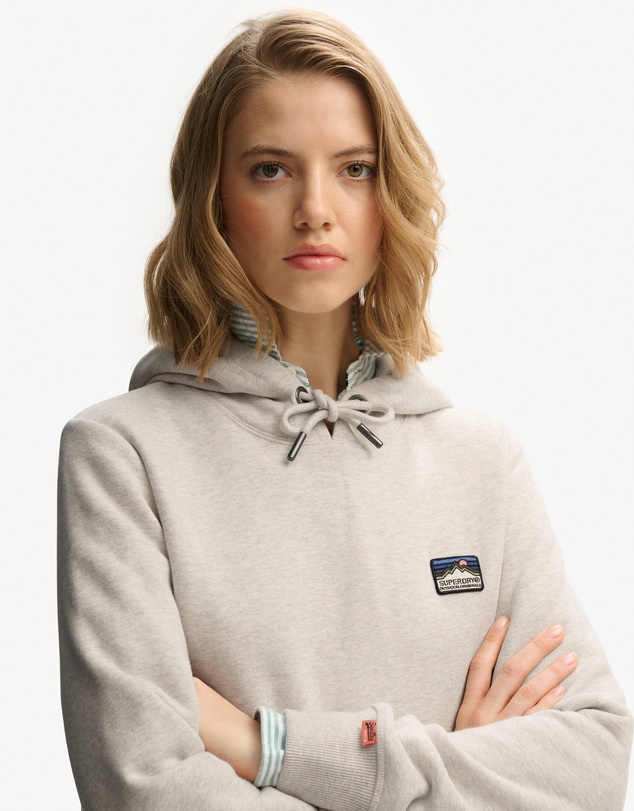 Superdry - Great Outdoors Embroidered Relax Hoodie