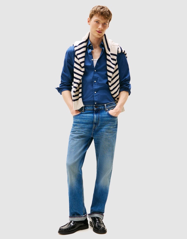 Tommy Hilfiger - TH Flex Regular Fit Poplin Shirt