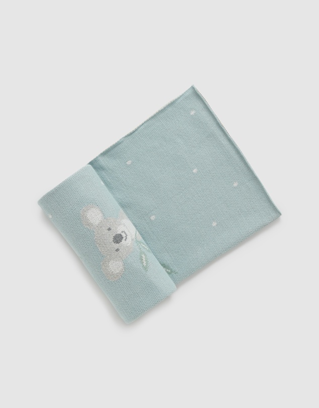 Purebaby - Australiana Jacquard Blanket- Babies