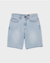 Volcom - Boys 8 to 16 Billow Denim Short