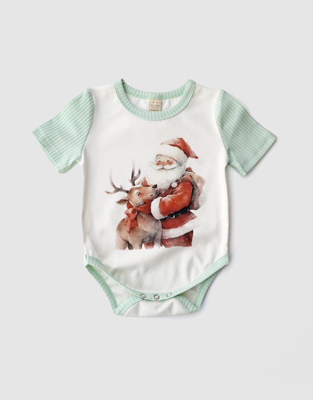 WITH LOVE FOR KIDS - Short Sleeve Onesie - Babies