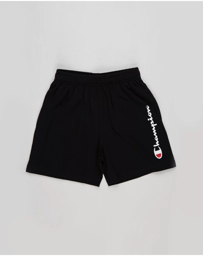 Champion - Jersey Script Shorts - Kids-Teens