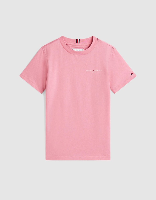 Tommy Hilfiger - Unisex Logo Crew Neck T-Shirt - Kids