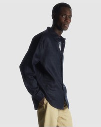 COS - Curved-hem Linen Shirt