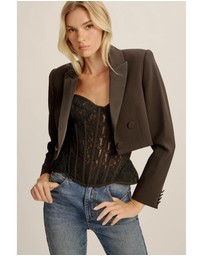 Bardot - Fia Slimfit Cropped Blazer
