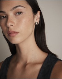 MIMCO - Dylan Heart Stud Earrings