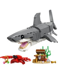 LEGO - 31381 Fierce Shark with a Treasure Chest