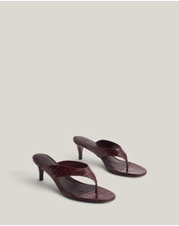 Witchery - Toe Post Mule Heels