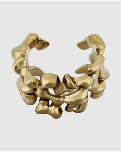 Diesel - D Logo 2-Tone Earring