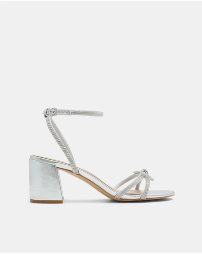 ALDO - Bouclette Ankle Strap Block Heels