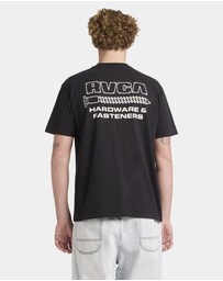 RVCA - Mens RVCA Fasteners T-Shirt