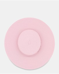 Morgan & Taylor - Macy Racewear Boater in Dusty Pink