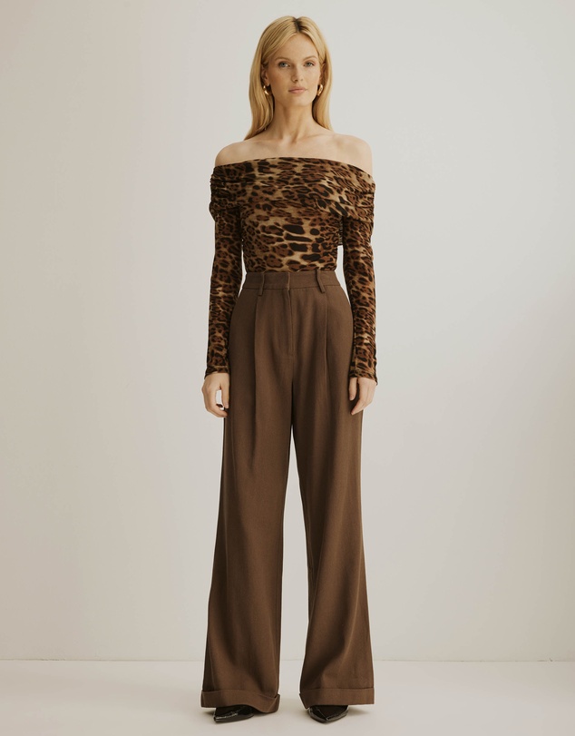 Atmos&Here - Charlie Twill Turn Hem Pants
