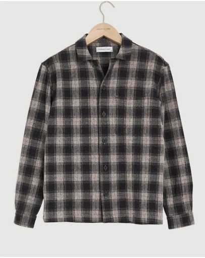 Revibe - Repaired Assembly Label Cotton Long Sleeve Shirt