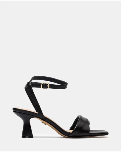 Wittner - Martina Leather Flared Heels