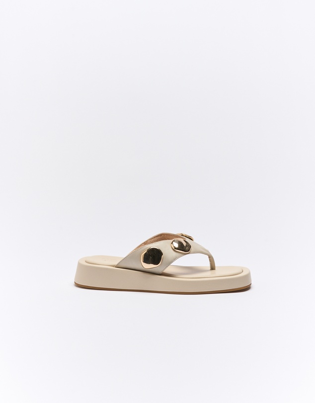 Goldie The Label - Boston Leather Slide