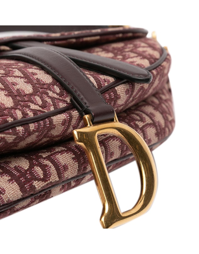 Pre-Loved by Azura Reborn - Pre-Loved Oblique Canvas Saddle Bag
