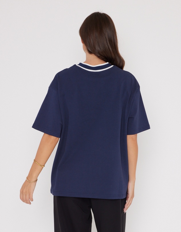 ALEXANDRA - Artie T-Shirt Navy