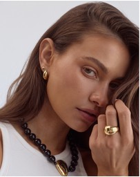 CENDRE - Gia Earrings 14k Gold