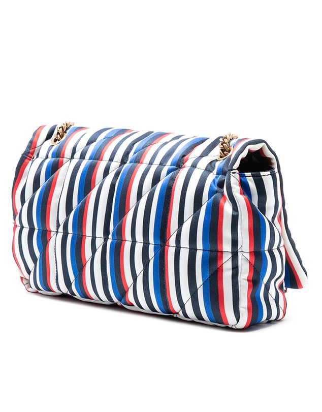 Pre-Loved by Azura Reborn - Pre-Loved Medium Quilted Silk Carre Patchwork Jamie Shoulder Bag