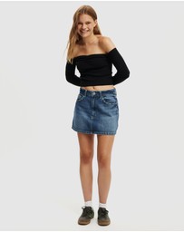 Cotton On - Everfine Gather Bust Long Sleeve