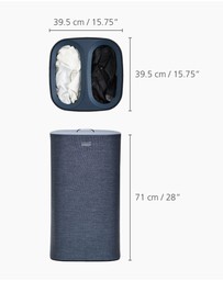 Joseph Joseph - Tota 60L Laundry Separation Basket (Black)