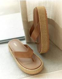 Siren - Apple Flatform Sandals