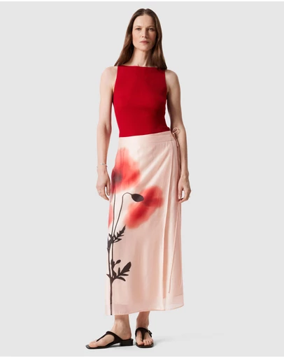 & Other Stories - Wrap Maxi Skirt