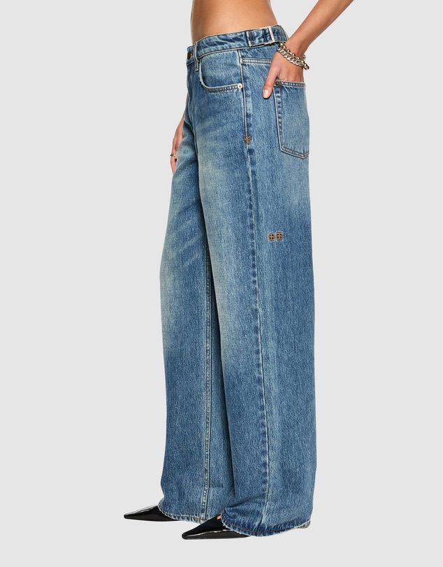 Ksubi - LOW RIDER CUFFED AGED
