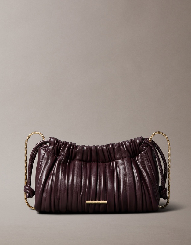 Calvin Klein - Mini Plissé Chain Crossbody Bag