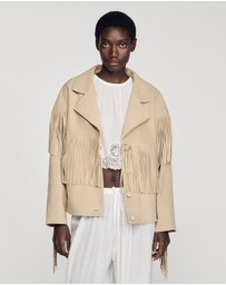 Sandro - Jackie Leather Jacket