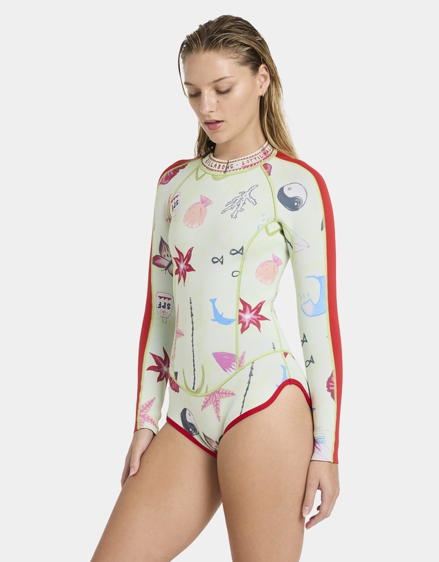 Billabong - Womens Glider Back Zip Springsuit