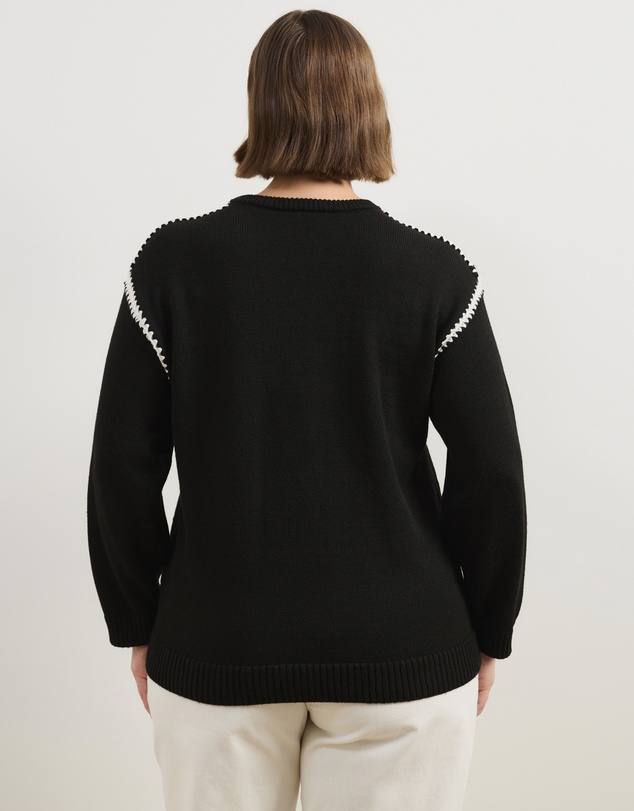 Atmos&Here Curvy - Maisie Oversized Sweater