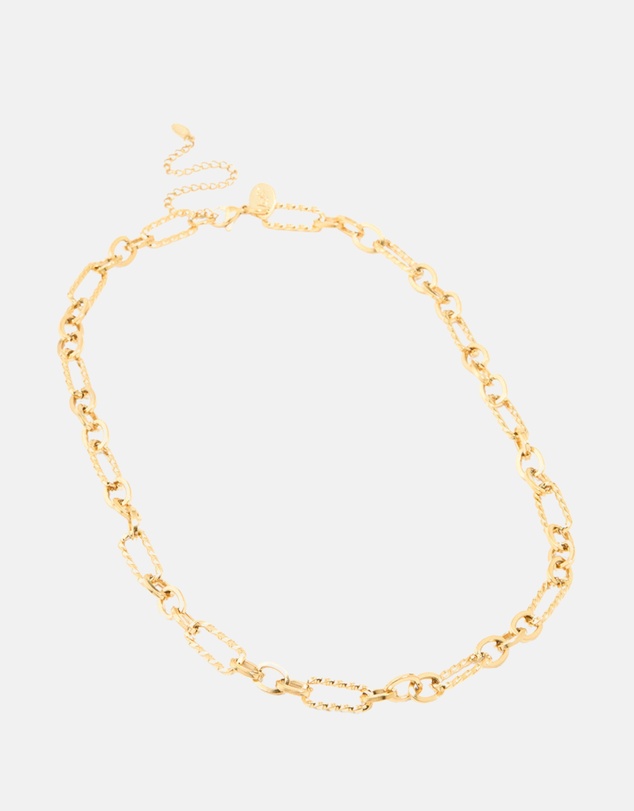Lovisa - Waterproof Gold Plated Stainless Steel Multi-Link Chain Necklace