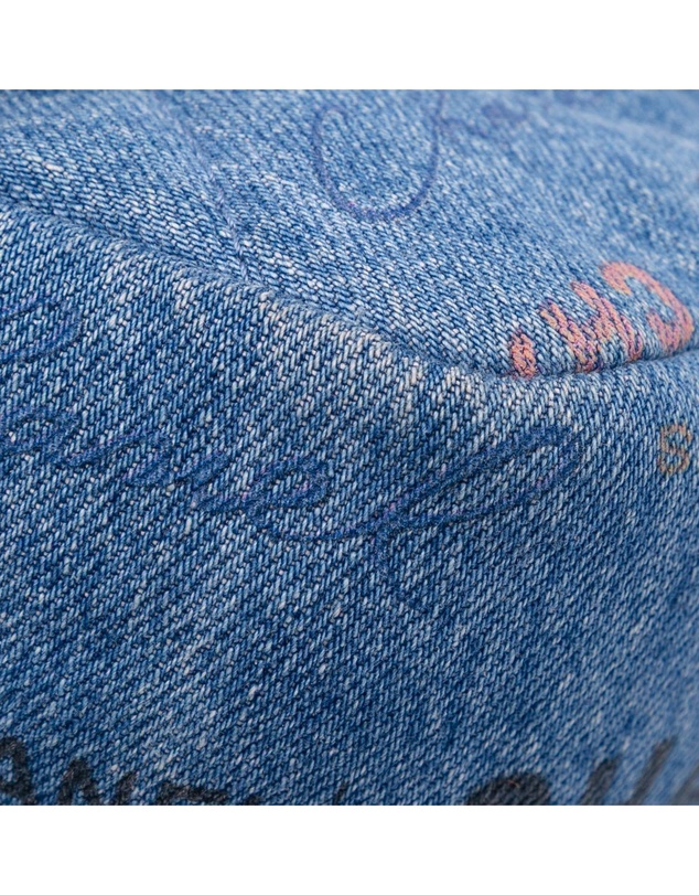 Pre-Loved by Azura Reborn - Pre-Loved Mini Rectangular Quilted Denim Mood Flap
