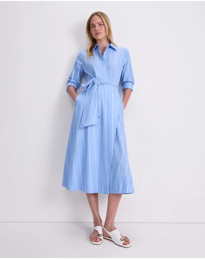 Sportscraft - Etta Stripe Sarong Dress