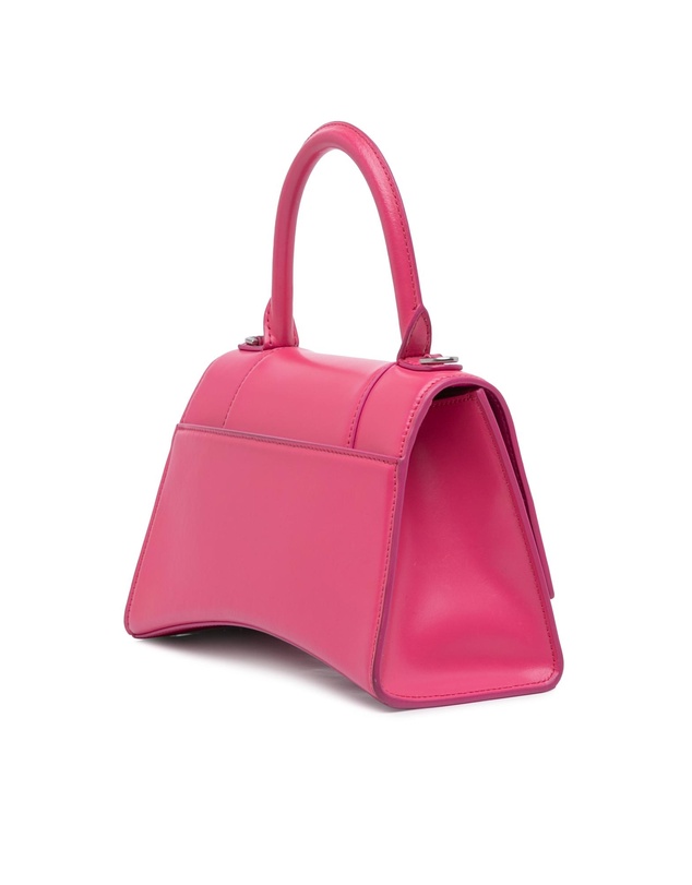 Pre-Loved by Azura Reborn - Pre-Loved Small Shiny Box Calfskin Hourglass Satchel