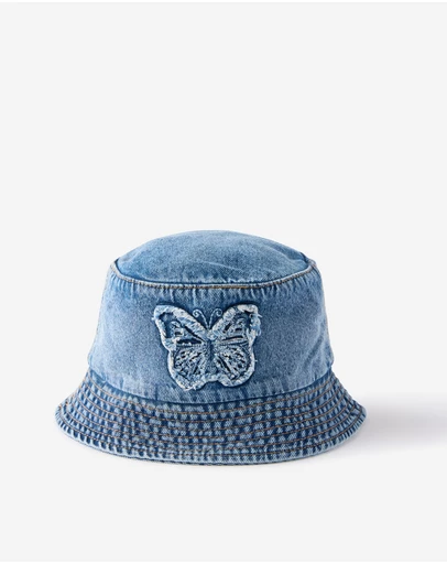 Cotton On Kids - Kids Denim Bucket Hat
