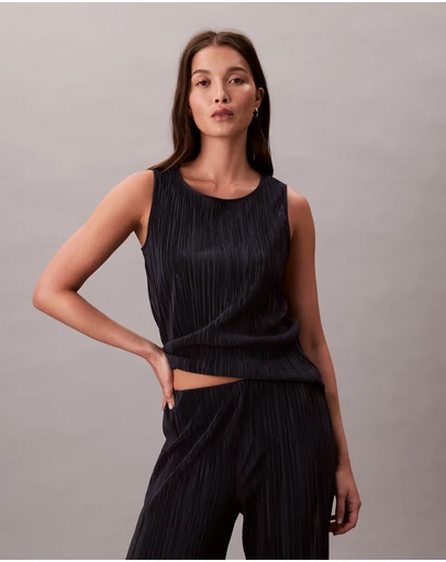 Calvin Klein - Plissé Tank Top