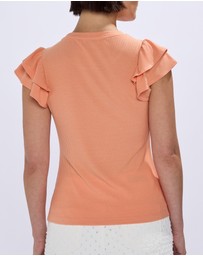 Marcs - Lilly Ruffle Rib Tank