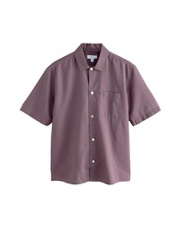NEXT - Cotton Linen Blend Short Sleeve Shirt Standard Collar