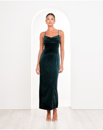 Pilgrim - Berlin Cowl Neck Velvet Gown